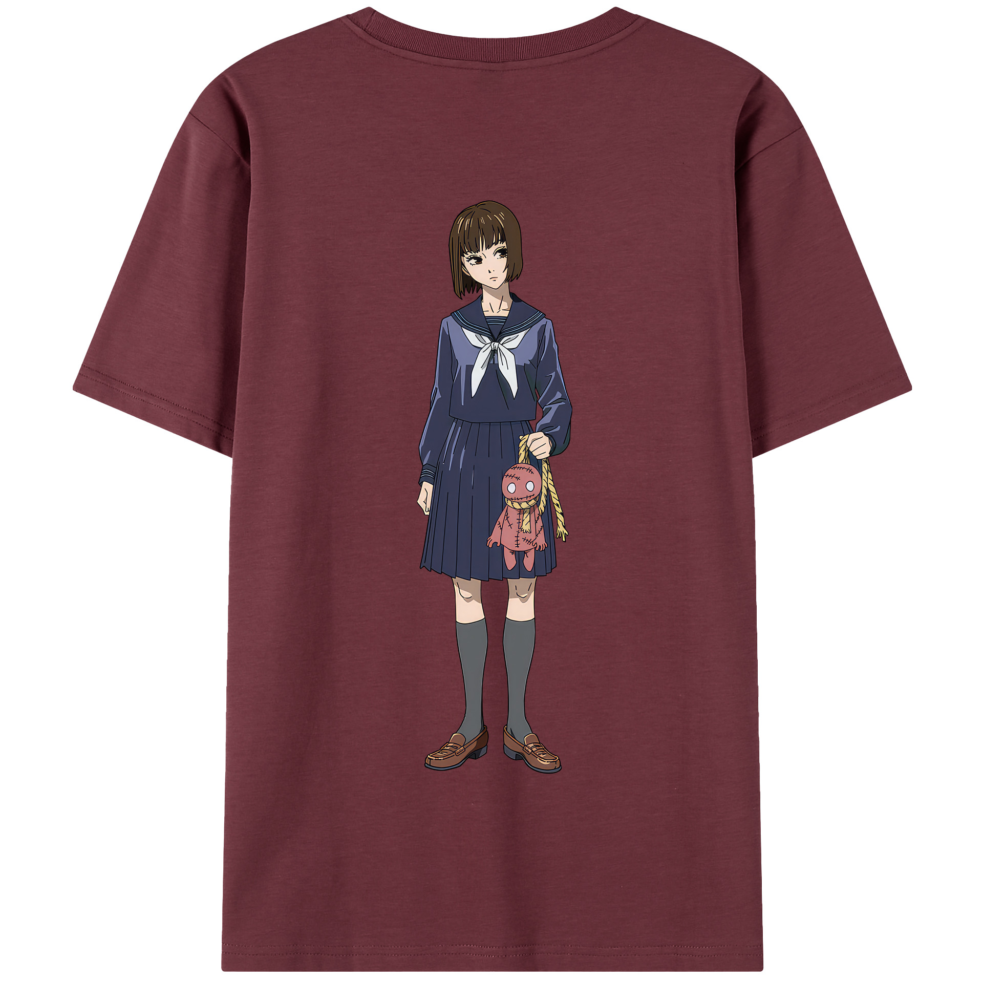 （画像用） 呪術廻戦 Jujutsu Kaisen 綿100％半袖Tシャツ（背面プリント）